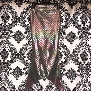 Mermaid tail size s/xs girls (6-7)